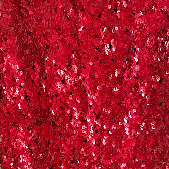 Scala Red Sequin Dress - Picture 2 of 8